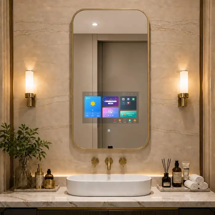 Framed smart mirror