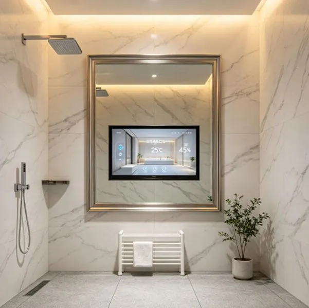 picture frame mirror TV