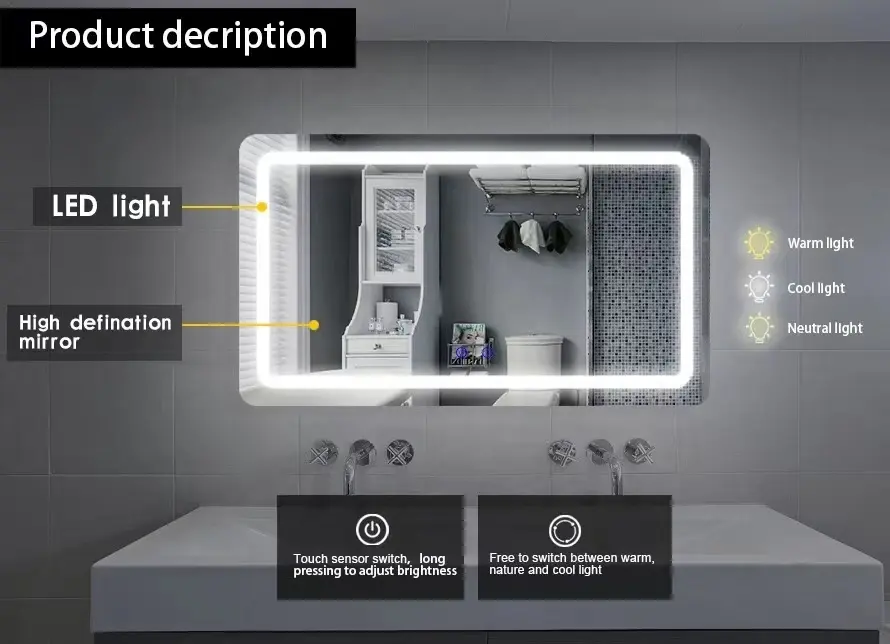 mirror LED TV mirror LED TV