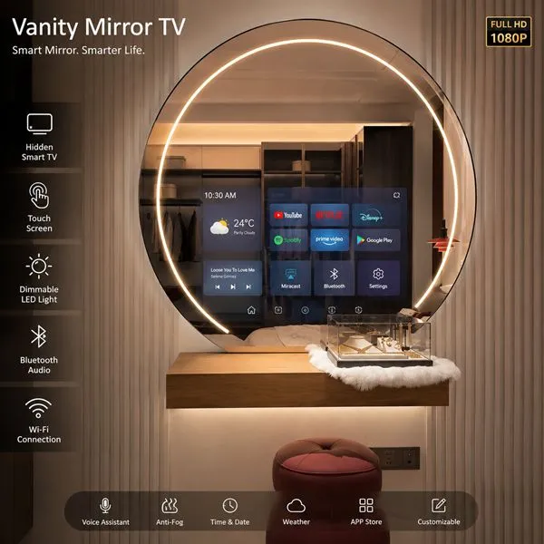 Mirror With TV