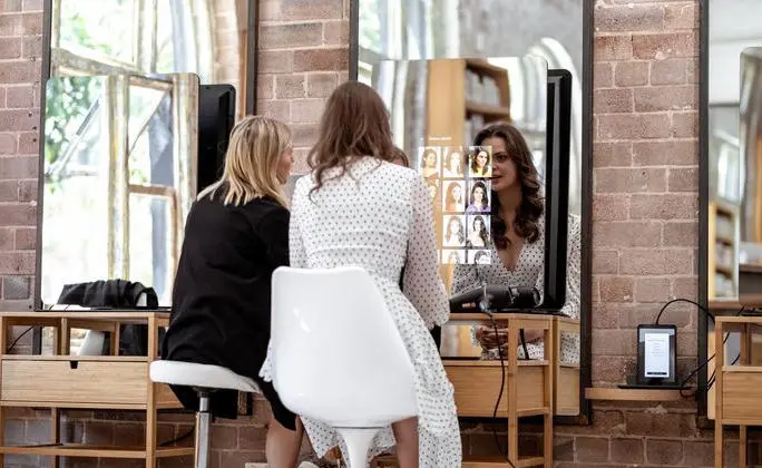beauty salon smart mirror beauty salon smart mirror