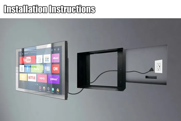 smart mirror installation smart mirror installation
