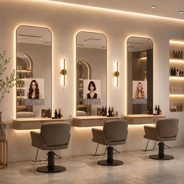 beauty salon smart mirror 