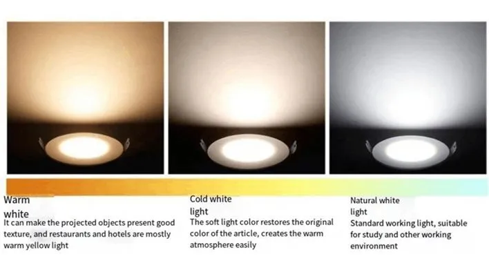  smart mirror led lights color