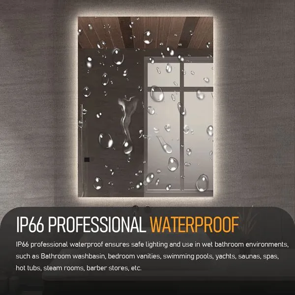 IP66 waterproof smart mirror display IP66 waterproof smart mirror display