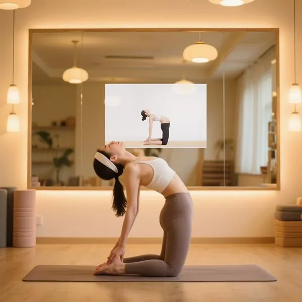 Immersive Interactive Workout smart mirror