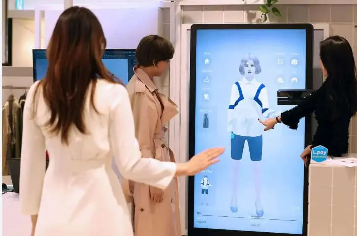 AR smart dressing mirror AR smart dressing mirror