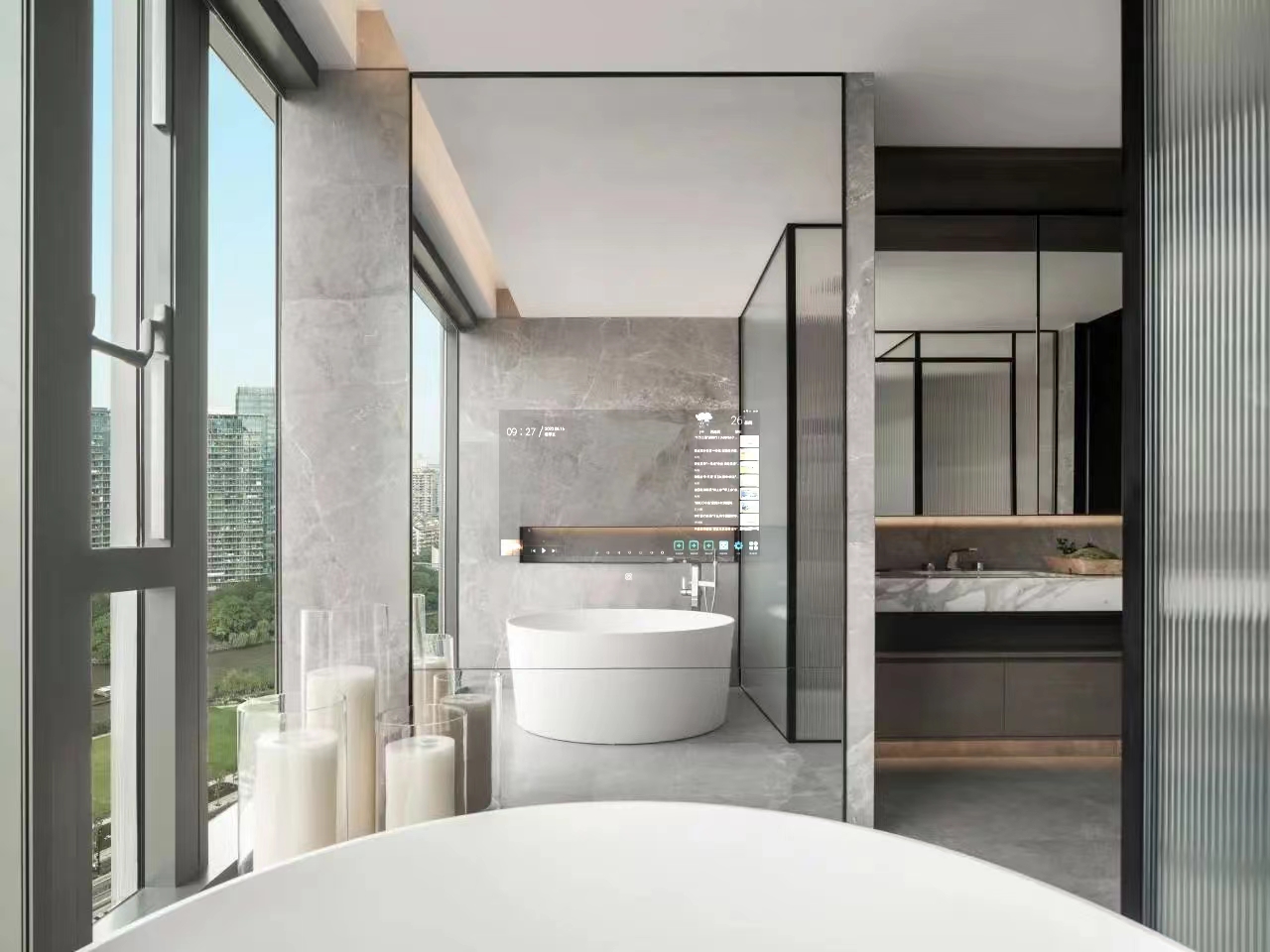 Smart Mirror TV Designs for High-End Homes