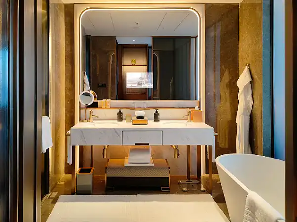 Vanity Mirror TV Ideas for Modern Bathrooms