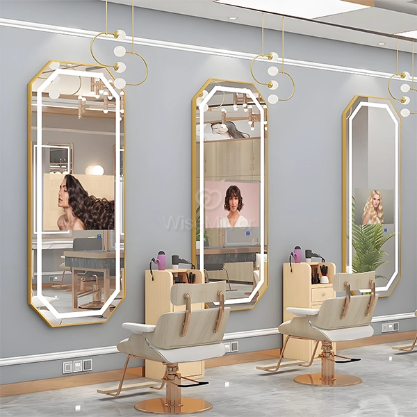 Oglindă inteligentă personalizată pentru salon de înfrumusețare